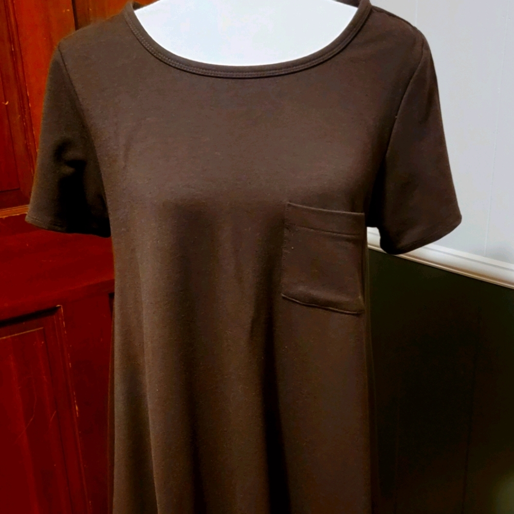 Brown LulaRoe Carly Dress
